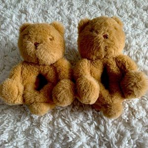 BABY GAP TODDLER BEAR SLIPPERS